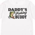 thumbnail image 4 of Inktastic Daddy's Fishing Buddy Boys Long Sleeve Toddler T-Shirt, 4 of 5