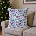 thumbnail image 5 of FastXmas Butterfly 3D Visual Pillow Case,Three-dimensional Effect Pillowcase Christmas Pillow Cover Festival Decoration Sofa Decoration,Artificial Pillowcase for Bedroom Home Sofa Decor 17.7 x 17.7", 5 of 5