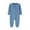 Blue, variant on Bnwani 1PC Kid Clothes Toddler Boy Girls Toddler Boys Long-sleeved Button Crawling Cotton Romper Fashion Casual Comfortable , Size 12 M