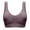 Brown, variant on Babysbule Bras for Women Women Plus Size Bras Padded Seamless Sleepwear Yoga Bra Wireless Underwear