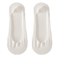 thumbnail image 1 of Calcetines finos de nailon y algodón, caña baja forrada con calcetines ocultos antideslizantes, zapatillas deportivas de fondo plano, 1 of 5