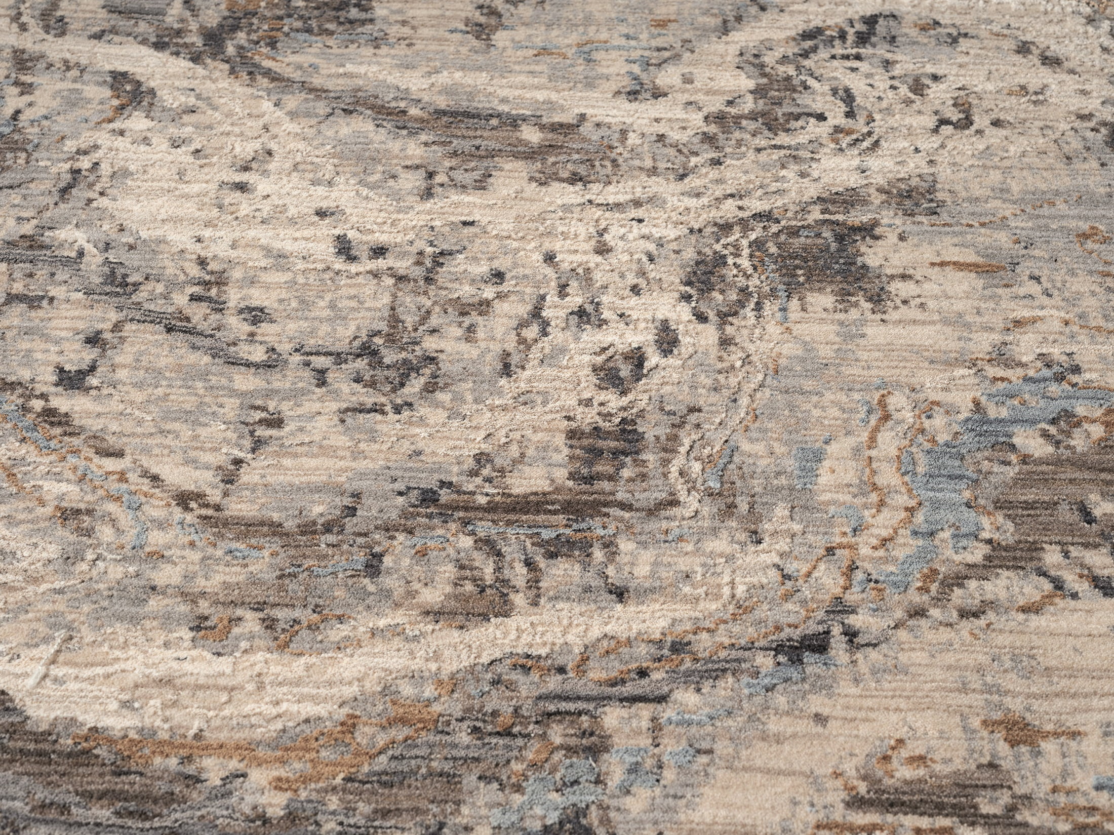 United Weavers Utopia Verona Contemporary Abstract Runner Rug, Blue, 2'7" x 7'2"
