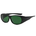 thumbnail image 2 of Hkoxplj Fit Over Sunglasses Oval Sunglasses for Men Women UV400 Protection Lightweight Wrap Around Sun Glasses Unisex Outdoor Driving Travel Daily Shades Retro Oval Frame Anti Glare Eyewear, 2 of 5