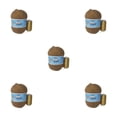 thumbnail image 3 of Kearding Hilo de tejer de 50g, hilo de felpa de ganchillo, hilos para tejer a mano, suéter, gorro, manta, accesorio de costura tejido a mano No.17 5piezas Kearding CBP183151, 3 of 5