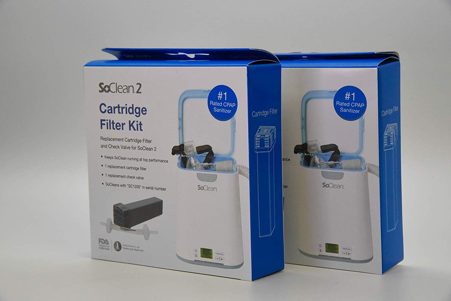Cartridge Filter Kit for SoClean 2 2 PACK
