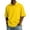 AE05_Yellow, variant on Lumtrix Men's Polo Shirts Short Sleeve Classic Golf Tee Lightweight Casual Button Down Collar Loose Fit Top Vermilion XL