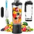 thumbnail image 3 of Portable Blender 600ml/20oz Personal Size Blender for Shakes and Smoothies with 6 Sharp Blades 4000mAh USB Rechargeable Mini Blender Juicer for Kitchen Home Office Travel Sports, 3 of 11
