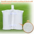 thumbnail image 4 of Strong Camel Weights Bag, Leg Weight for Pop up Canopy Tent Sand Bag 4 Pack Weighted Feet Bag (White), 4 of 10
