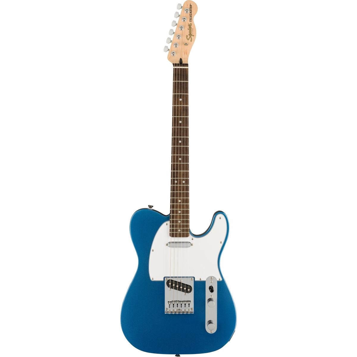 Squier Affinity Telecaster Electric Guitar with Two Single-Coil Pickups, Lake Placid Blue