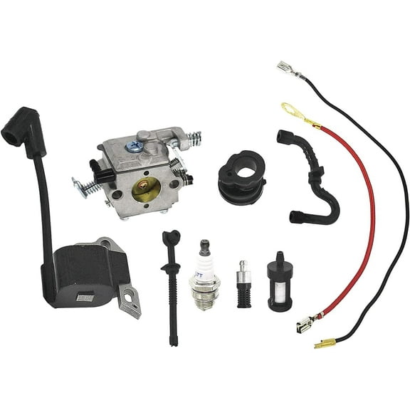Carburetor with Ignition Coil Tune Up Kit for STIHL MS170 MS180 017 018 Chainsaw 1130 120 0603