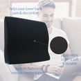 thumbnail image 4 of Core Products Lobak Rest Back Cushion - Black, 4 of 6