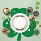thumbnail image 4 of CaiYueKe Irish Festival Table Placemats Set of 4 Waterproof Washable Cloth Dining Mats for St Patricks Day Party Decorations Kitchen Home Decor Holiday Dinner Supplies, 4 of 5
