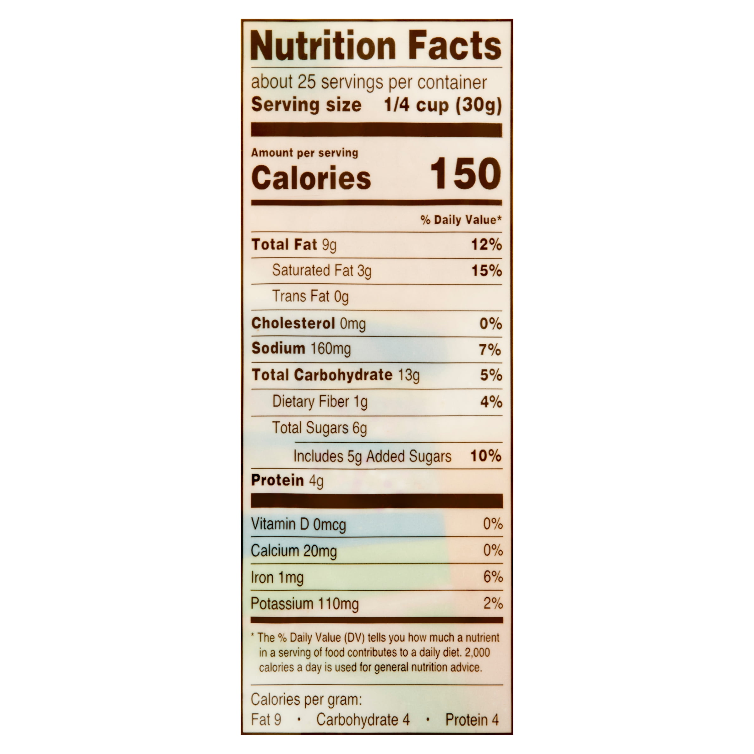 Great Value Peanut Butter Flavored Trail Mix Made with Reese's Pieces, 26 oz