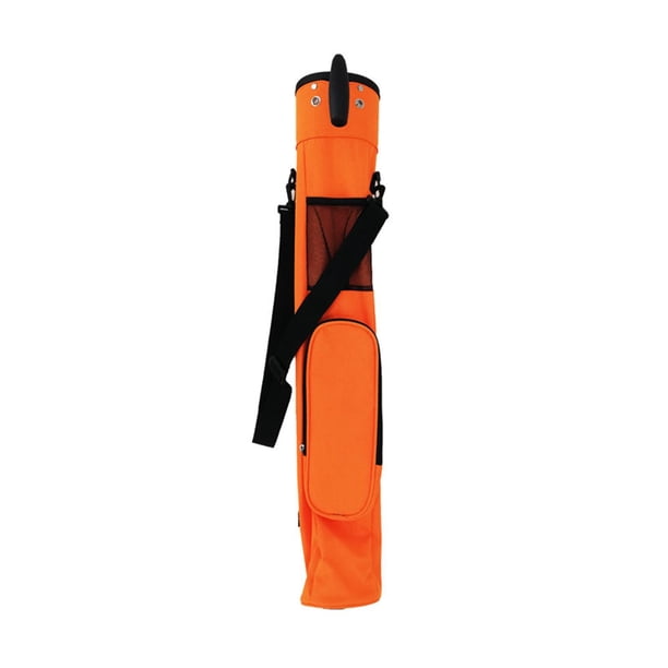 Bolsa de Soporte de Golf con Mango de Soporte Plegable Capacidad de Siete O 9 , Estuche de Almacenamiento Resistente Al Desgaste de Soporte , Amarillo, 80cmx82cmx66cm Sunnimix Bolsas de golf