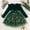w93# Green102, variant on Wuxian Girls Dresses Solid Color Ruffled Long Sleeve Velvet Sequins Sparkly Xmas Mesh Tutu Dresses Thermal Cozy Dailywear Cute Dresses,Green,12-18 Months