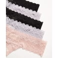 thumbnail image 3 of Paquete de 5 tangas de microfibra para mujeres Jessica Simpson, 3 of 6