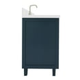 thumbnail image 7 of ARIEL Monroe 49 Inch Single Rectangle Sink Bathroom Vanity With Pure White Quartz Countertop 1.5 Inch Edge In Midnight Blue, 7 of 7