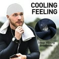 thumbnail image 3 of Riding skeleton hat under helmet hat soft hat sunscreen men, 3 of 5