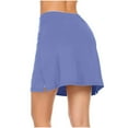 thumbnail image 3 of JUNWELL Jupe-Short de Performance Active pour Femmes, Jupe Légère pour Course Tennis Sport, 3 of 7
