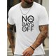 thumbnail image 1 of NO DAYS OFF Printed Men's Summer Comfortable Crew Neck Short Sleeved T-shirt, Breathable Regular Fit Top, Perfect For Daily Wear & Fitness, 1 of 6