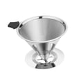 thumbnail image 2 of deevoka Stainless Steel Coffee Coffee Brewing for Kitchen Coffee Lover Small, 2 of 9