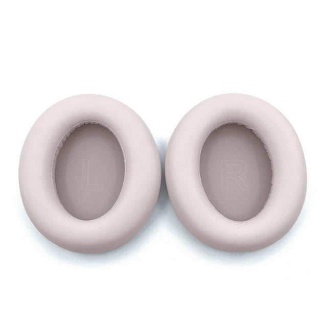 Methold 1 par de almohadillas para auriculares, funda de cuero PU, almohadillas de esponja para auriculares, repuesto de orejera para Q10 Q20 Cables de audio/vídeo Q30/Rosa