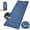 NAVY, variant on KingCamp Camping Sleeping Pads - Lightweight Inflatable Air Pad with Built-in Foot Pump, Waterproof Camping Air Mattress with Pillow for Hiking, Backpacking , Navy