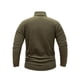 thumbnail image 3 of pstuiky camisas de manga larga para hombre, Sudadera polar de manga larga con solapa y media cremallera para hombre, color liso tops de invierno para hombre xl, 3 of 3