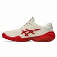 thumbnail image 2 of Brand NEW in Box ASICS Court FF 3 Novak Cream/Classic Red - Men's Size 13 US, 2 of 5