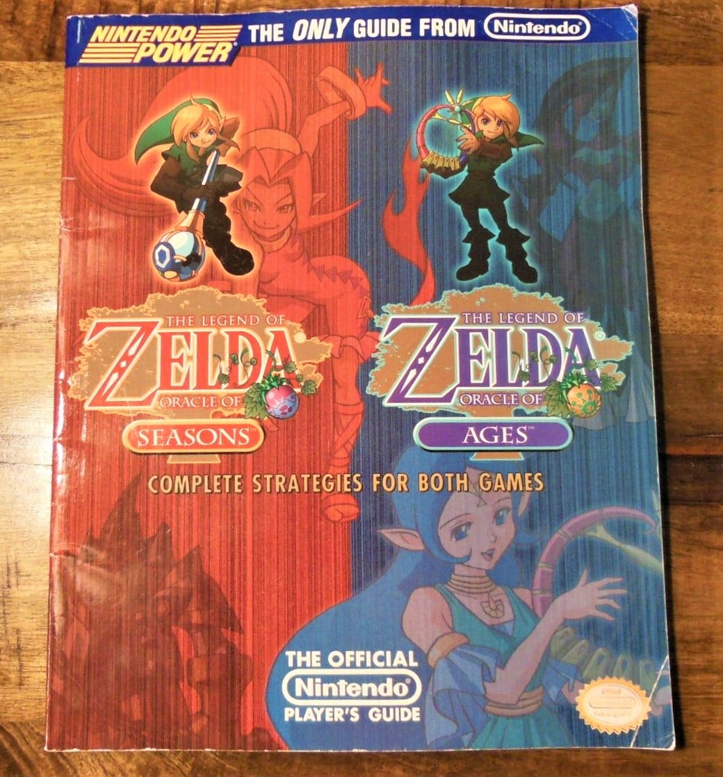 Pre-Owned The Legend of Zelda: Oracle of Ages & Seasons Nintendo Power Player's Guide GBC Game Boy Color