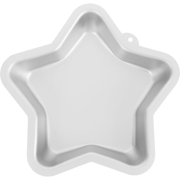 9 Inch Five-pointed Star Shaped Cake Pan Aluminum Nonstick Cake Decorating Mould Tins Bakeware Tool for Birthday Anniversary Wedding Party