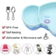 thumbnail image 5 of Plato infantil con ventosa Plato para bebé Plato de silicona antideslizante Apto para lavavajillas y microondas El mejor regalo para bebés pequeños y niños, 5 of 5