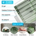 thumbnail image 5 of 10Pcs Peel and Stick Backsplash Tile,11.4'' x 9'' Subway Tile,Self-Adhesive Wall Tiles for Kitche,Bathroom,RV,Thicker Design in Green, 5 of 8