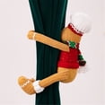 thumbnail image 5 of BQBQERT Adjustable Knitted Gingerbreads Man Curtain Clip for Living Room Bedroom Decors, 5 of 17