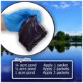 thumbnail image 4 of Reflective Black Pond Dye Packets - 24 Water Soluble Packs, 4 of 4