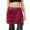 Pink, variant on Carnival Tassel Skirt for Women Loose Half Sequins Mini Skirt Multicolor Free Size