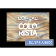 LOreal Paris Colorista Hair Makeup 1-Day Hair Color, 600 Silver Blue (for blondes), 1 fl. oz.