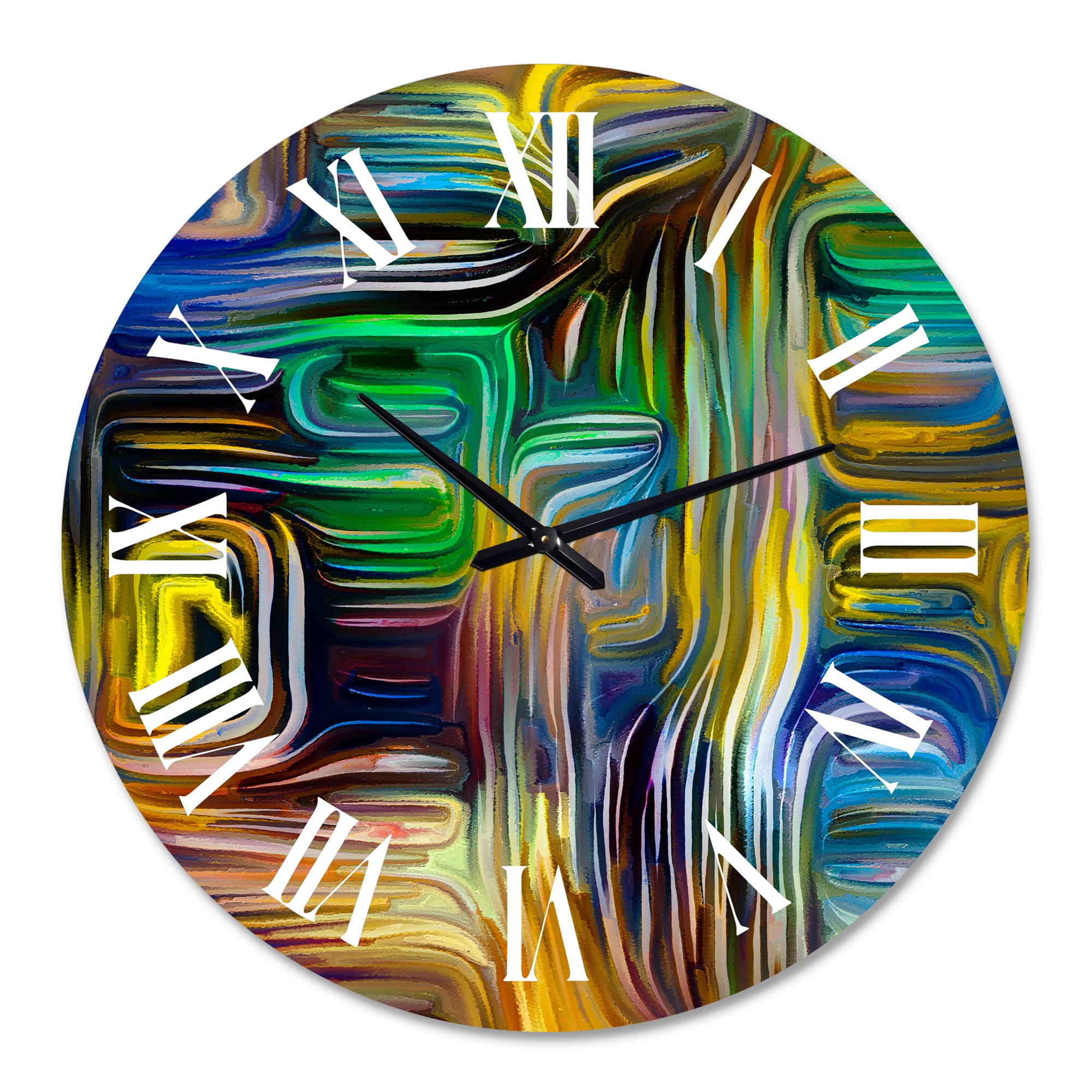 Designart 1" Quartz Modern/Contemporary Wall Clock