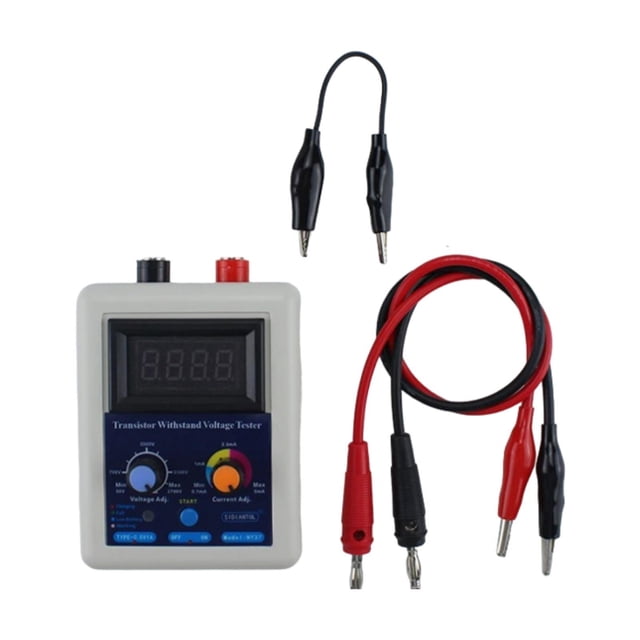 Kit de comprobador de transistores, comprobador de diodos y transistores IGBT para diodos LED SMD Mov Azul