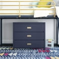 thumbnail image 3 of Little Seeds Monarch Hill Haven 3 Drawer Kids' Dresser, Navy, 3 of 13