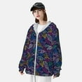 thumbnail image 3 of Vsdgher Sweat à Capuche Adulte Imprimé Poisson Mignon pour Hommes Femmes, Manches Longues Protection Solaire Pêche pour Course Natation-Grand, 3 of 7
