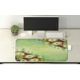 thumbnail image 2 of Flower Computer Mouse Pad, Vintage Bouquet Design in Freshening Pastel Colors Mother Earth Nature Being Born, Rectangle Non-Slip Rubber Mousepad X-Large, 35" x 15", Multicolor, by Ambesonne, 2 of 2