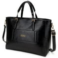 thumbnail image 5 of Badgley Mischka Women's Julia Tote Weekender Duffle Travel Bag (Black), 5 of 11
