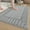 Gray, variant on PABUBE Bathroom Rugs 16"x24", Absorbent Bath Mats Rugs for Bathroom Floor Non Slip Non Skid, Soft Shag Microfiber Machine Washable Shower Bath Mat for Bathroom Decor, Khaki