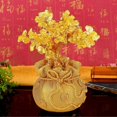 thumbnail image 2 of Gold Color Tree Decoration Resin Craft Ornament for Home Wine Cabinet Living Room Hallway, 2 of 5