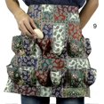 thumbnail image 1 of Kitchen Farm Hen Print Two-row Chicken Egg Collecting Gathering Apron Pocket, 1 of 3