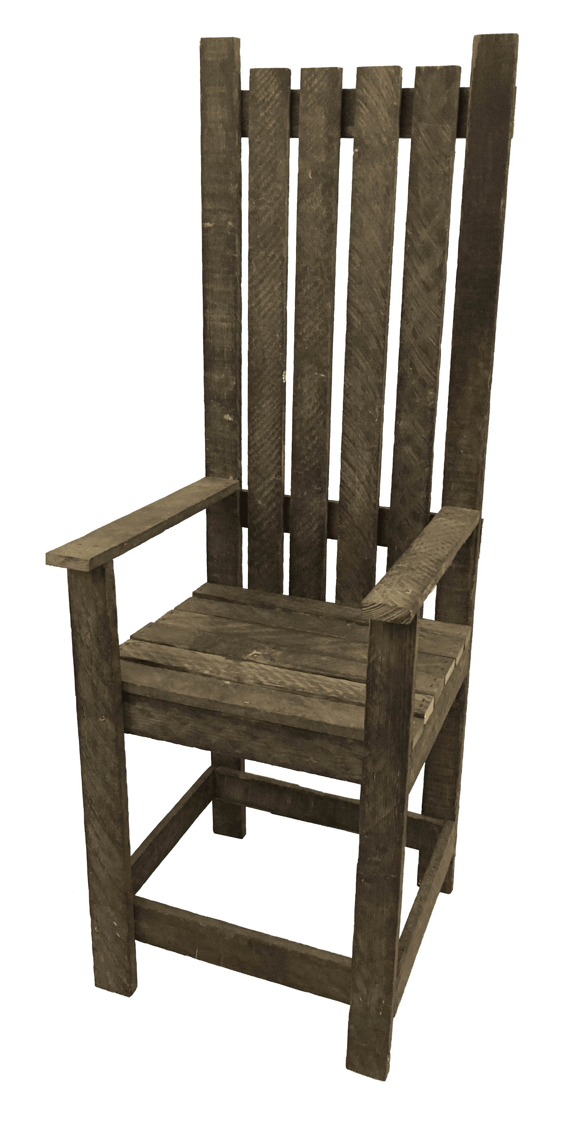 Rustic reclaimed tobacco lath board small decorative garden bench deals