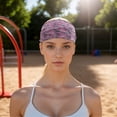 thumbnail image 2 of Unique Bargains 1 Pc Comfortable Headband High Elastic Headband for Sport Purple, 2 of 6
