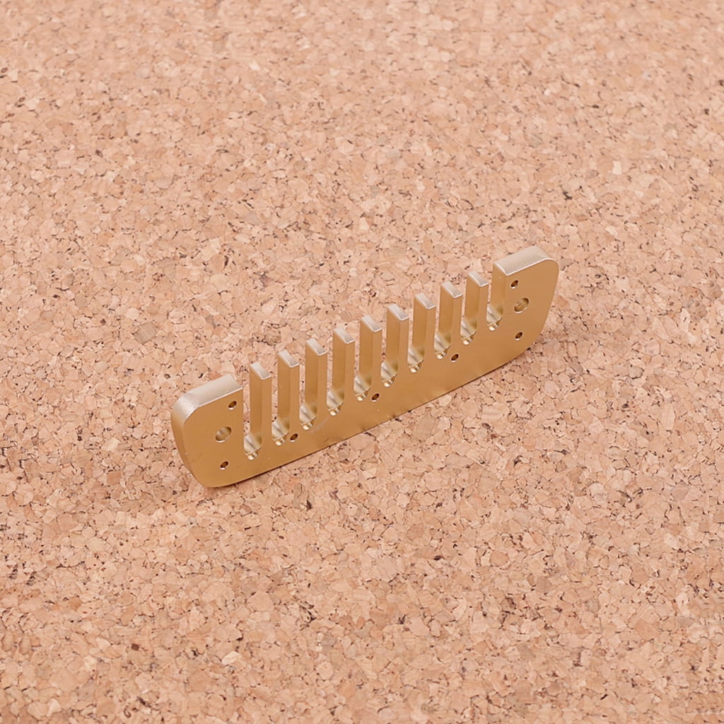 WINDLAND Practical Metal Harmonica Comb for Musicians Students 10 Holes Blues Harp