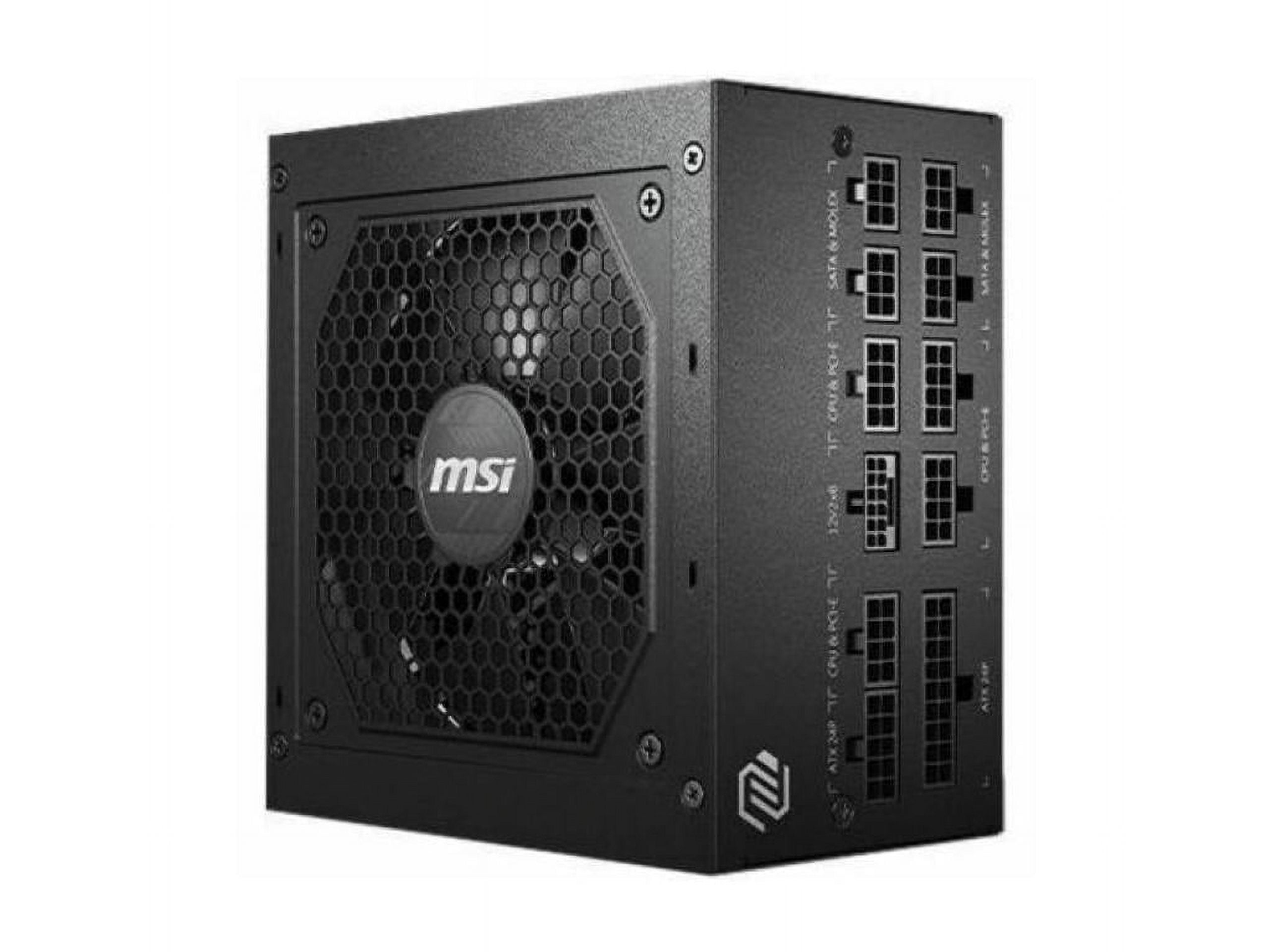 MSI MAG A850GL PCIE 5.1 & ATX 3.1 Gaming Power Supply - Full